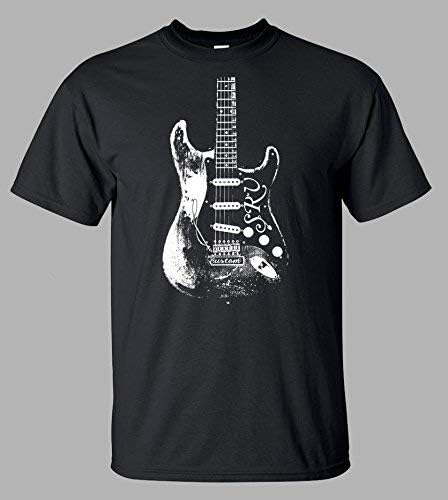 Stevie Ray Vaughan Blues Guitar T Shirt