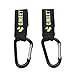 QMEET Stroller Hook - 2 Pack of Multi Purpose Hooks - Hanger for Baby Diaper Bags