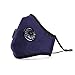 ANALAN Mask Anti Pollution Mask Washable Dust Mask Air Filter Mask for Pollution Smoke Allergy Mask with Filter 4 Pcs PM2.5 (Unisex Size)