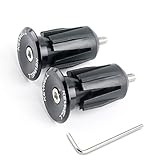Keywell Bar End Plugs Handlebar End Caps Bike Handlebar Plugs Perfect for Most Bicycles Road Bike Mountain Bike BMX MTB Fixie (Aluminum, 2 Count)