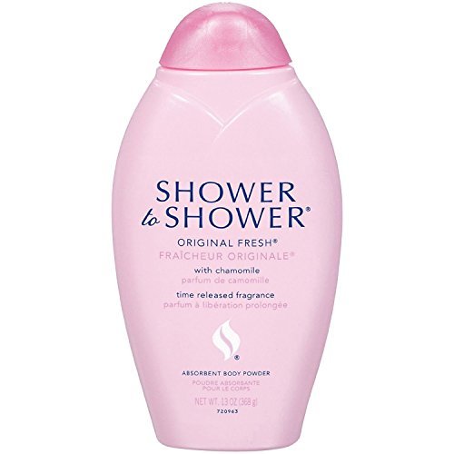Shower to Shower Original Fresh Absorbent Body Powder, 13 oz - Buy Packs and SAVE (Pack of 4)