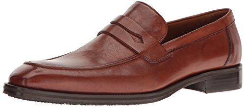 Bruno magli men s arco penny loafer, cognac, 9.5 m us