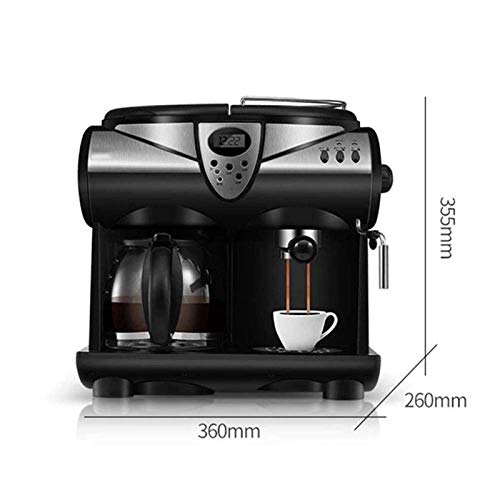 HaoLi Kaffeemaschinenmaschinen Home Office Italienische halbautomatische multifunktionale Fancy Milk Frother Kaffeekanne… – Bild 7