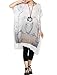 Mordenmiss Women's Summer Lightweight Plus Size Pullover T-shirt Cover-ups XL Light Brown