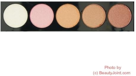 L. A. Colors 5 Color Metallic Eyeshadow Cep24 Unforgettable Pack of 3