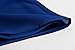 Women Hollow Out Casual Shirt Short Sleeve Off Shoulder Tunic Tops Royal Blue Medium