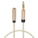 HUIFANGBU 3596 3.5mm Male to Female Stereo