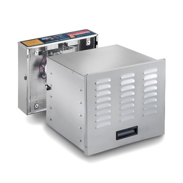 STX-INTERNATIONAL-Dehydra-STX-DEH-1200W-XLS-10-Tray-Stainless-Steel-Digital-Food-Dehydrator-1200-watt