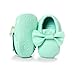 C&H Baby Boys Girls Soft Soled Tassel Bowknots Crib Infant Toddler Prewalker Moccasins Shoes