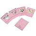 BMC 24 Pack Mini Matchbook Nail Files - Women's Grooming Travel Size 180 Grit Emery Boards in Bulk, Great for Party Favors, Small Gifts, Stocking Stuffers - Includes 4 Cute Designs: Celebrate Set