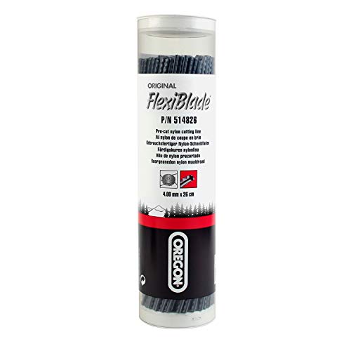 Oregon Serrated 2.5mm Strimmer Line Heavy Duty, 2.5mm x 26cm, 50 Pieces
