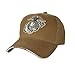 USMC Coyote Brown Marine Corps Logo Cap