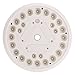 Flag Pole Light, American Flag Solar Lights 26 LED Weatherproof Auto ON/OFF Night Light Downlight for 15 to 25ft Flag Pole