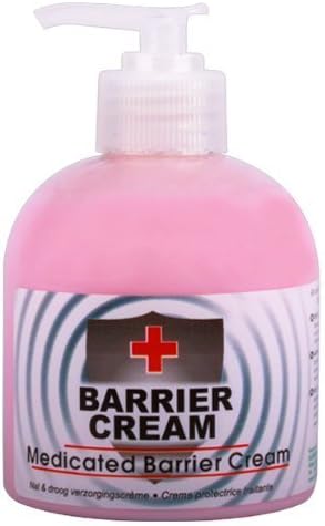Medicated Barrier Cream Hand Protection (300ML). Protects The Skin From Winter Cold &amp; Prevents Dermatitis - Comes With TCH Anti-Bacterial Pen! by ChemicalHut