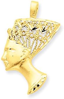 14k Nefertiti Charm -