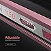 Hair Straightener for Thick Hair, FURIDEN Pro Steam Hair Straightener, Steam Flat Iron, Flat Irons for African American Hair
