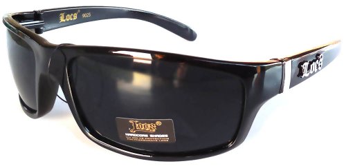 Locs Old School OG Sunglasses with Black Out Lenses 3068 A