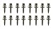 FEL-PRO ES 72214 Oil Pan Bolt Set