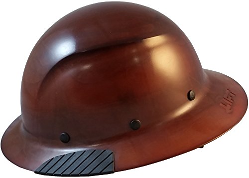 DAX Fiberglass Composite Hard Hat with Hard Hat Tote- Full Brim, Natural Tan
