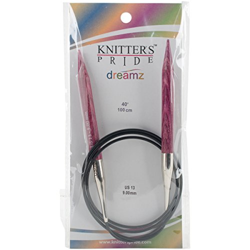 Knitter's Pride 13/9mm Dreamz Fixed Circular Needles, 40