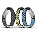 Jobese Compatible with Fitbit Alta HR Bands/Alta Bands/Ace, Soft Breathable Silicone Adjustable Replacement Wristbands Compatible with Fitbit Alta Bands for Women Men, Large Small