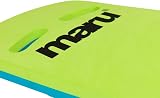 Maru Lime Blue Swimming Kickboard EVA Foam Easy-Grip 42x28cm Kids & Adults view 5