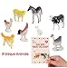 MOMONI Premium 32 piece Valentines Day Card for Kids With Farm Animals- Fun Valentines Day Gifts for Kids, Class Valentine Gifts, Valentine Gifts for Class, Classroom Exchange Party Favor