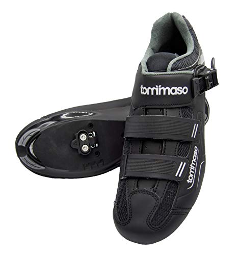 tommaso pista women's road bike cycling spin shoe dual cleat compatibility