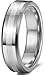 Tungary 6mm Tungsten Rings for Men Women Wedding Band Engagement Promise Matte Finish Size 10