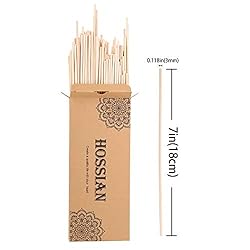 HOSSIAN 100PCS Reed Diffuser Sticks-Natural Rattan