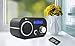 Ocean Digital WiFi/FM Internet Radio WR80 WLAN/LAN Ethernet Wake-up Function Table Radio - Black