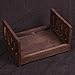 Newborn Props Photography Bed Baby Photo Small Wooden Posing Baby Photography Props Bed Baby Photo Studio Props for Photo Home Accessories (Coffee)