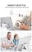 Tablet Stand, LODOICEA Foldable Multi-Angle Cell Phone E-readers Stand Holder For iPhone 7,7plus,6 6s Plus 8 ,8 plus iPhoneX Samsung Galaxy S7/ S6/ S6 Edge , Lumia, Tablet iPad stands (White-)