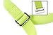 Gradient Fitness Yoga Strap, Friction-Less Easy-Feed Buckle, Yoga Straps for Stretching, Super Soft Cotton/Polyester Blend Webbing, Yoga band, Free eGuide. (8 Feet) Green