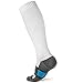 Wanderlust Travel Compression Socks - Support Stockings (White, Large-X-Large)