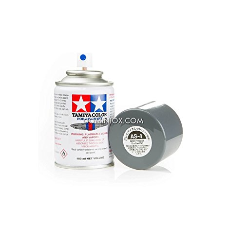 Tamiya 86504 AS-4 Spray Gray Violet (Luftwaffe) 3 oz