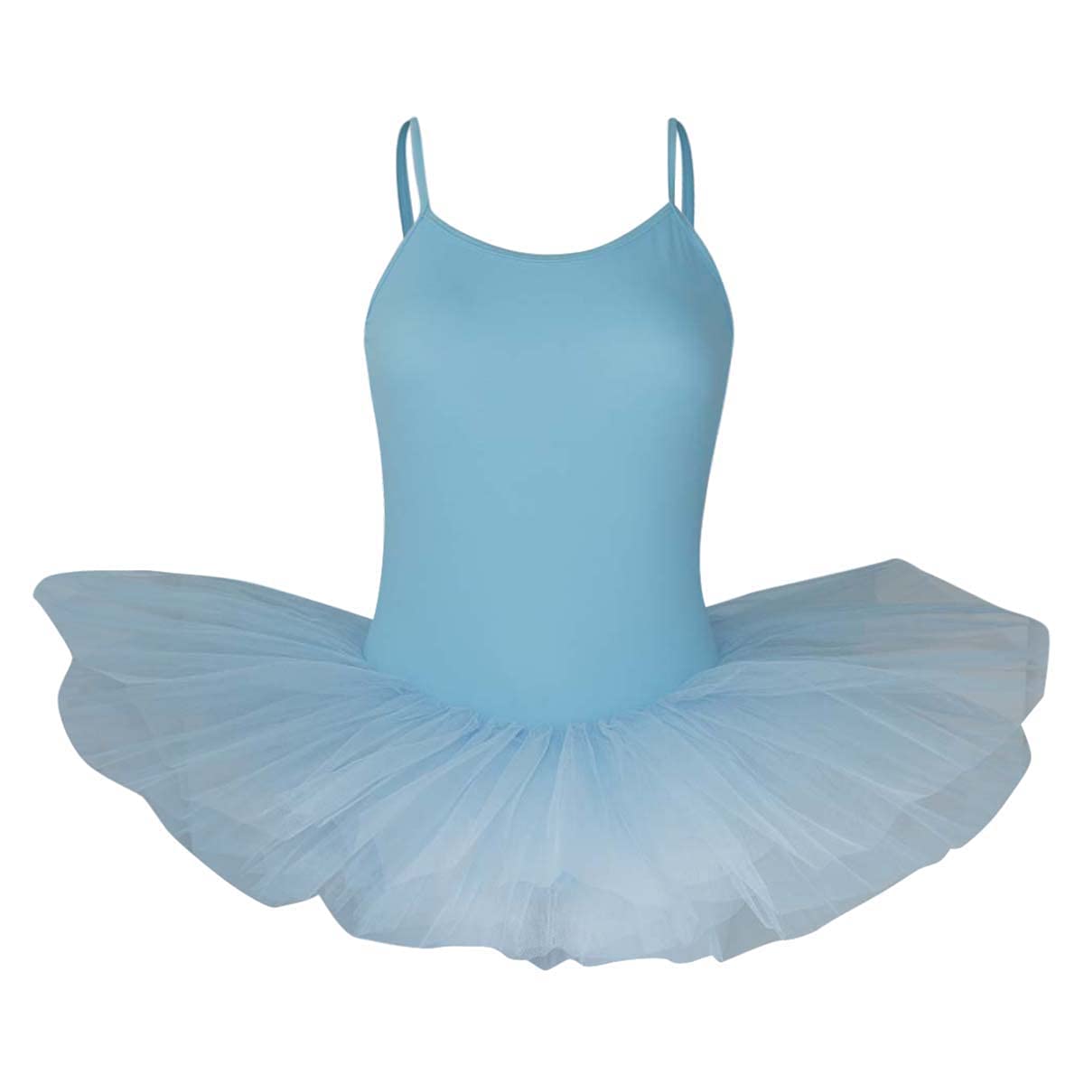Intermezzo Damen Ballet Bodysuit Tutu 3152 Loverstraptu – Colour: Sky Blue (014) – Size: M