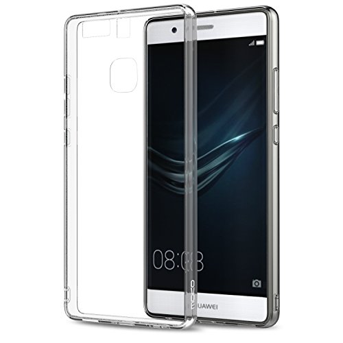 Huawei p9 case, moko shock absorbing tpu bumper ultra slim clear …