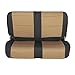 Smittybilt Neoprene Front and Rear Seat Cover Kit (Black/Tan) - 471125