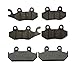 Volar Front & Rear Brake Pads for 2007-2016 Suzuki AN400 Burgman 400