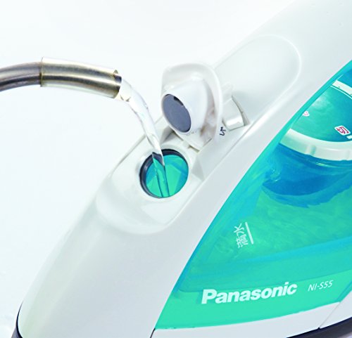 Blue Steam Iron Panasonic NI-S55-A with Code (Japan Import)