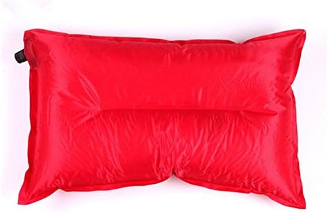 Supports the Head, Neck and Chin in Maximum Comfort in Any Sitting Position,Comfortable and Supporting Airplane Pillow, Plane Travel Pillow and Car Pillow (pillow B (red))