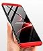Galaxy J4 Plus Case, Galaxy J4 Prime Case, Ranyi [Full Body 3 Piece Cover] [Slim & Thin Fit Tightly] [360 Degree Protection] Hybrid Bumper Hard Case for Samsung Galaxy J4+ Plus / J4 Prime (red)