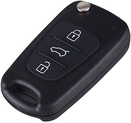 Replacement Remote Car Key Fob Case Cover Shell 3 Button Flip Folding Key Case for 2011 2012 2013 Kia K2 K5 Rio 3 For Hyundai i20 i30 i35 iX20 iX35 CWTWB1U751 1788D-WB1U751 TWB1U751 - Image 3