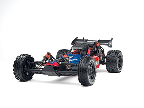 Arrma 1:10 scale rtr remote radio control car: raider mega 2wd el…