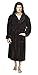 Arus Men's Hooded Fleece Bathrobe Turkish Soft Plush Robe