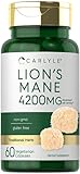 Carlyle Lions Mane Supplement Capsules | 4200mg