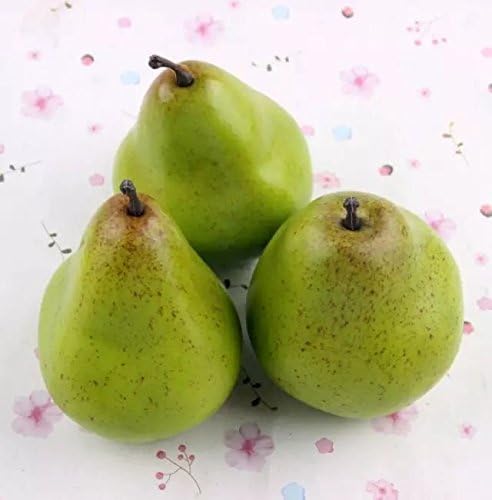 sudumaiba Simulation model of snow pear pear pears decorative arts and crafts Children's photography window props(1PC)