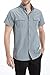 Trailside Supply Co. Men's Quick-dry Nylon Breathable Insect-repellable Fishing Shirt Short Sleeve