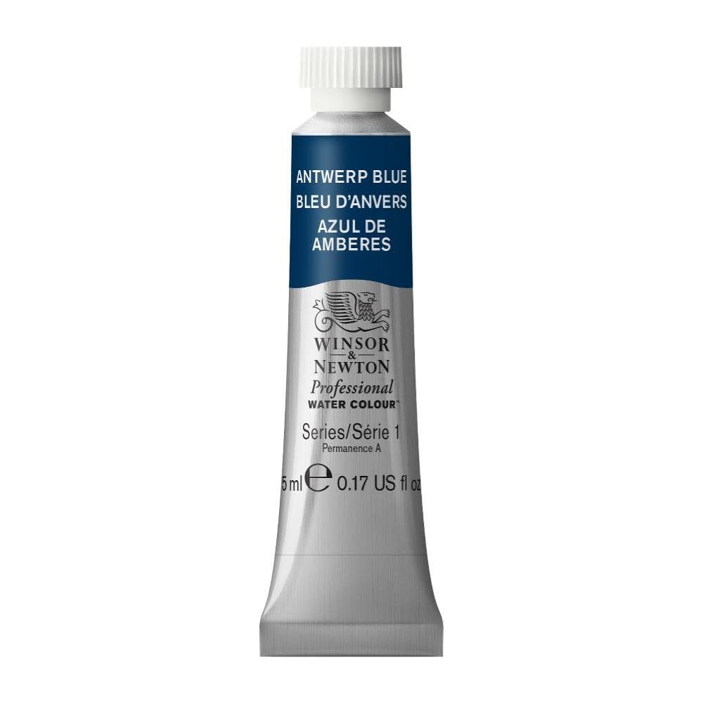 Winsor & Newton 5 ml Tube Professional Water Colour, Antwerp Blue — image 1